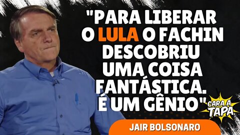 LIBERDADE DE LULA NÃO É BEM VISTA POR BOLSONARO