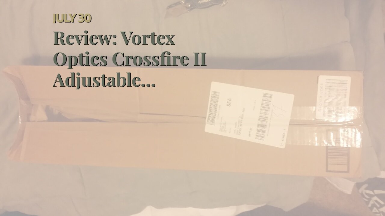 Review: Vortex Optics Crossfire II Adjustable Objective, Second Focal Plane, 30mm Tube Riflesco...