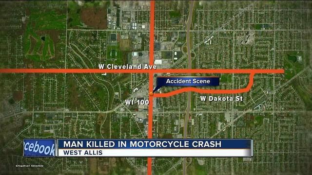 19-year-old man killed in motorcycle accident in West Allis