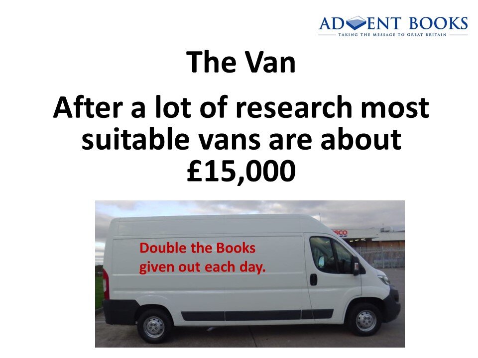 Van Appeal - Double the books given out