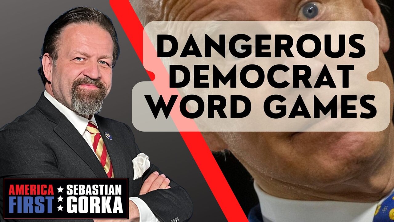 Dangerous Democrat word games. Matt Boyle with Sebastian Gorka on AMERICA First