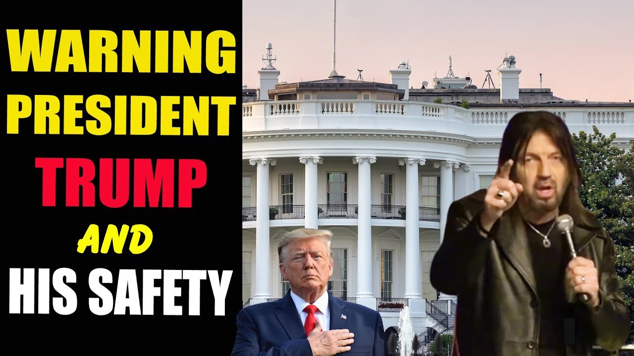 Robin Bullock’s URGENT Warning For President Trump and His Safety!