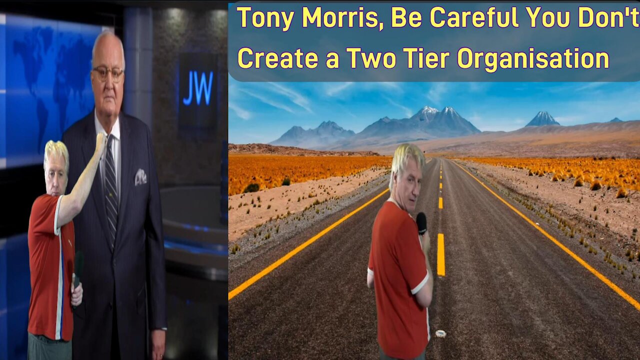 JW Governing body member Anthony Morris and his recent change of direction.