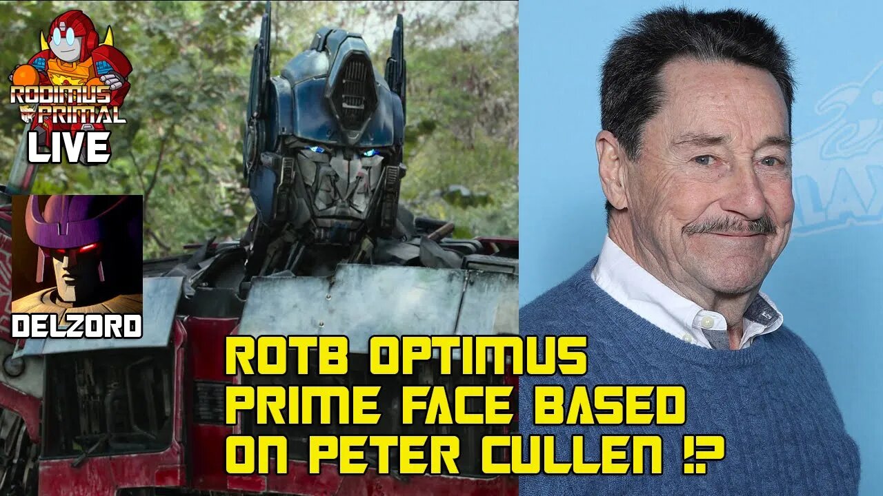 Rodimus Primal LIVE - ROTB Optimus based on Peter Cullen, TF One & More!