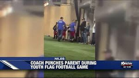 COACH PUNCHES A PARENT AT A FLAG GAME | ITS NEVER THAT SERIOUS