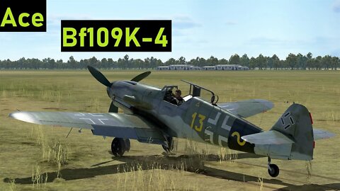 Bf109K-4 Ace In A Flight (IL-2 Bodenplatte)