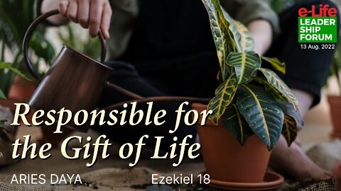 Responsible for the Gift of Life