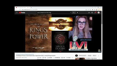 GRACE RANDOLPH SHILLS FOR AMAZON! THE RINGS OF POWER FALLS FLAT!