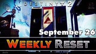 Destiny 2 | Weekly Reset - Faction Rally Event, New Powerful Gear, Milestones, etc. (September 26th)