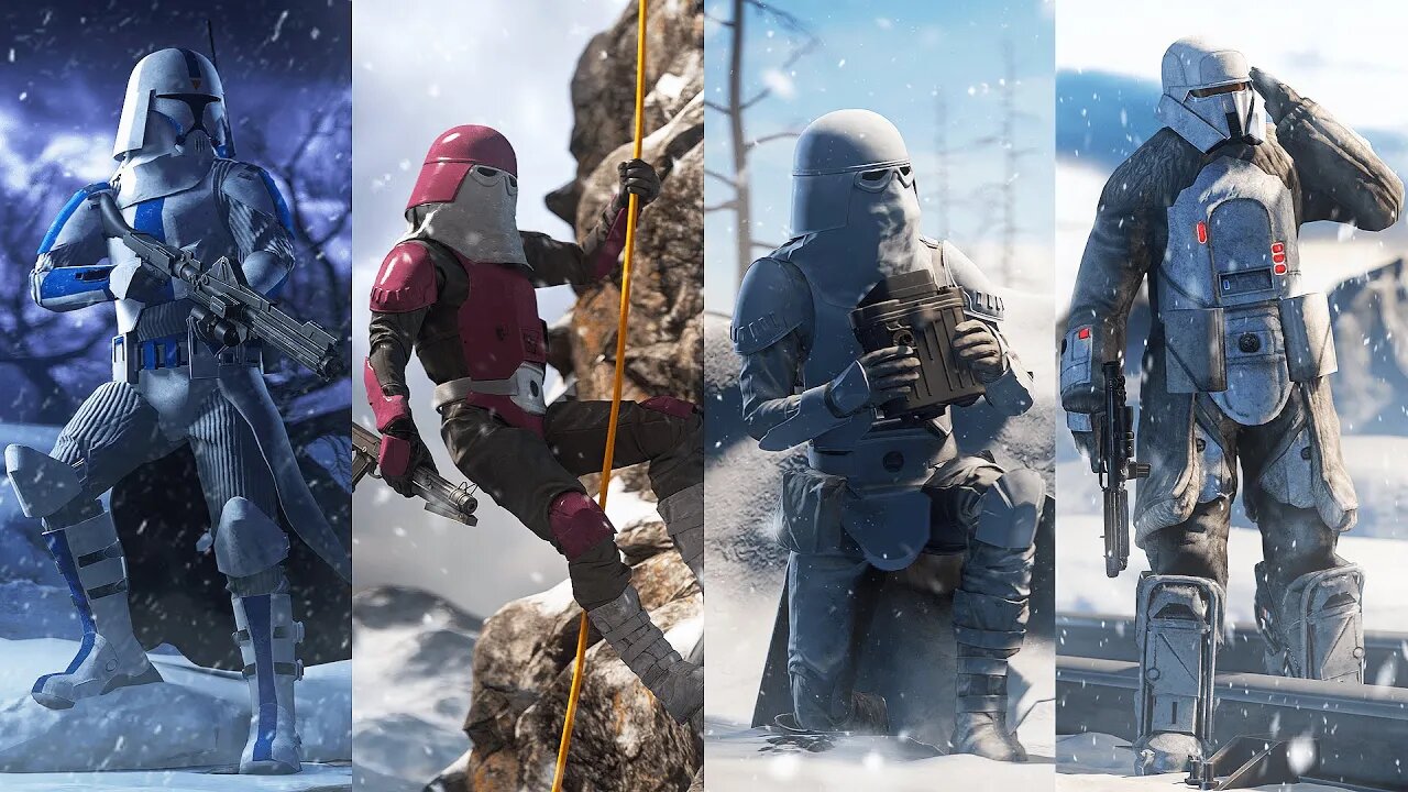 The Epic Evolution of SNOWTROOPERS in the Star Wars Universe [Clone Wars - Empire]