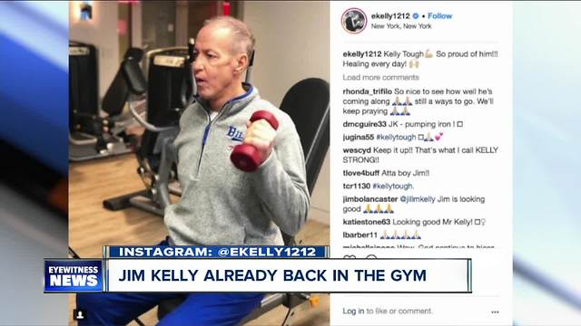 Jim Kelly proves he's Kelly Tough