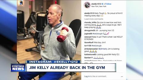 Jim Kelly proves he's Kelly Tough