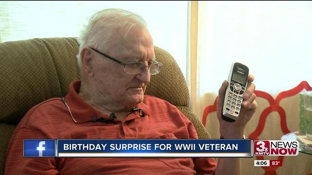 WWII veteran receives call from old division 4p.m.