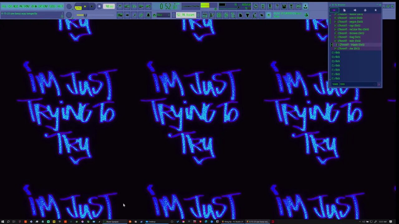 Making an instrumental