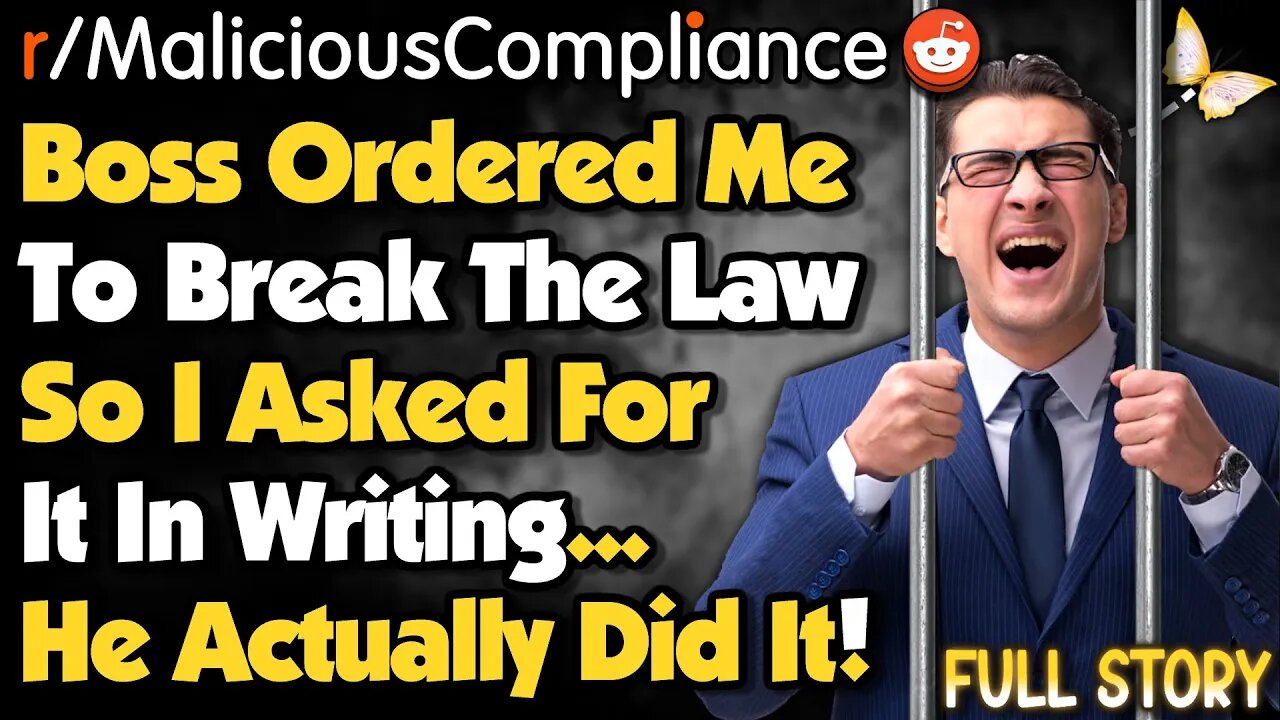 Dumb Boss Tells Employees To Break The Law In Writing | r/MaliciousCompliance