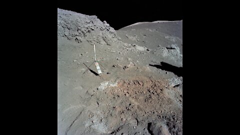 Astronomers just discovered this odd substance on the Moon..