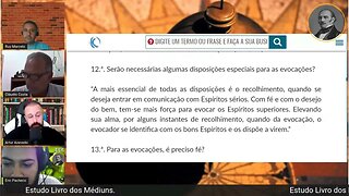 Das Evocações (Parte 5) - Cap. XXV - O Livro dos Médiuns