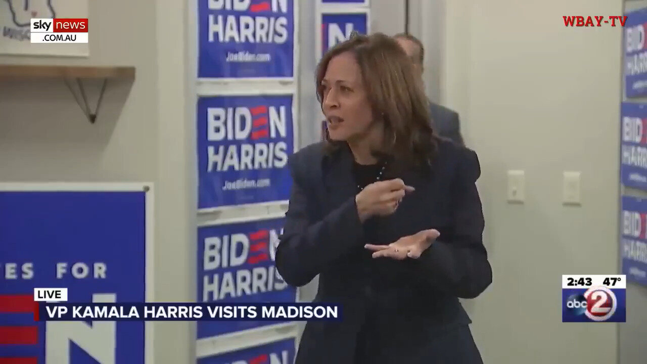 Harris Explained Democracy Today And I'm Laughing But Also Frightened