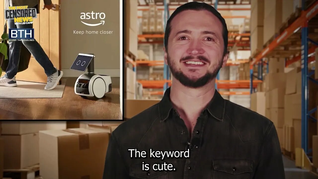 Amazon Wants Surveillance Robot In Every Home