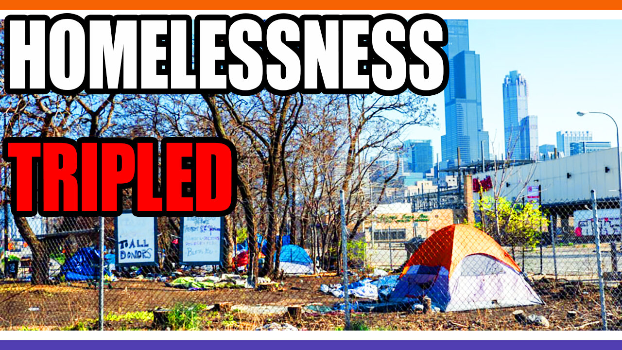 Homelessness Has TRIPLED In This City