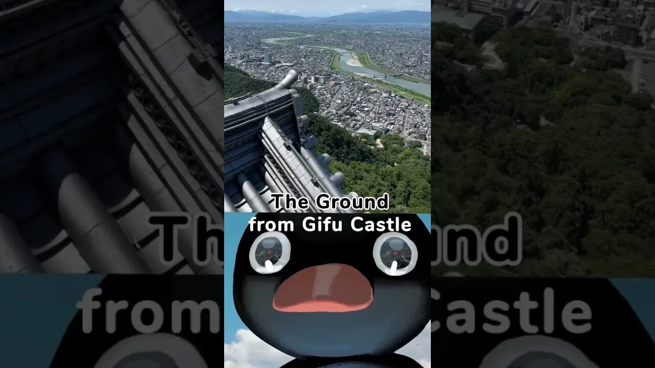 When you first see Gifu Castle, it’s hard to imagine why Oda Nobunaga put his castle up there…