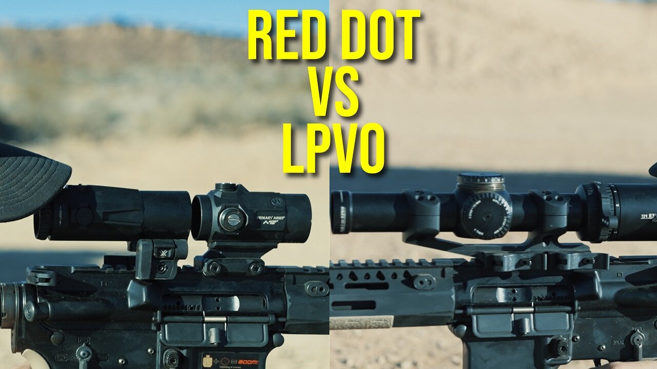 AR15 Red Dot 6X Magnifier VS 1-6 LPVO