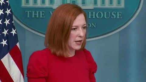 Jen Psaki Holds A White House Press Briefing