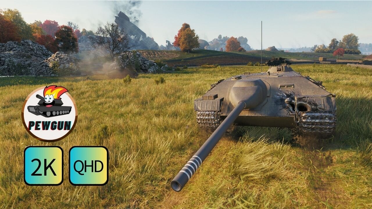 E 25 獵殺戰車怪獸大作戰! | 8 kills 6.0k dmg | world of tanks | @pewgun77
