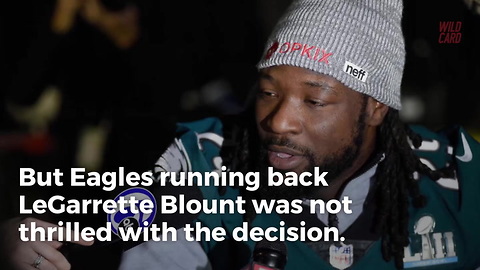 LeGarrette Blount Not Interested In Brett Favre Pep Talk