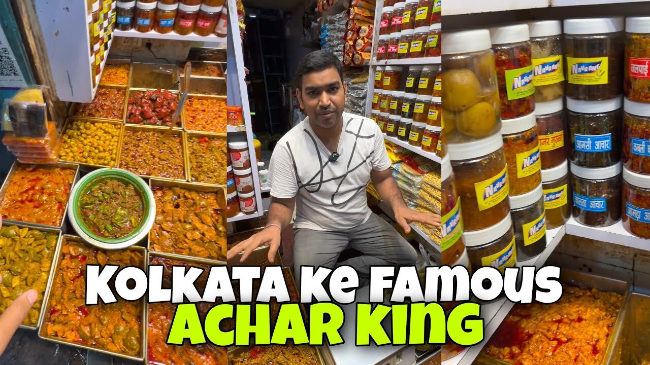 Pickle Heaven of Kolkata Serving 200 Pickles 😍