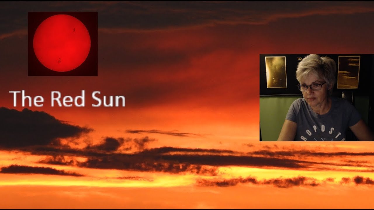 The Red Sun/Nibiru and The Atmosphere