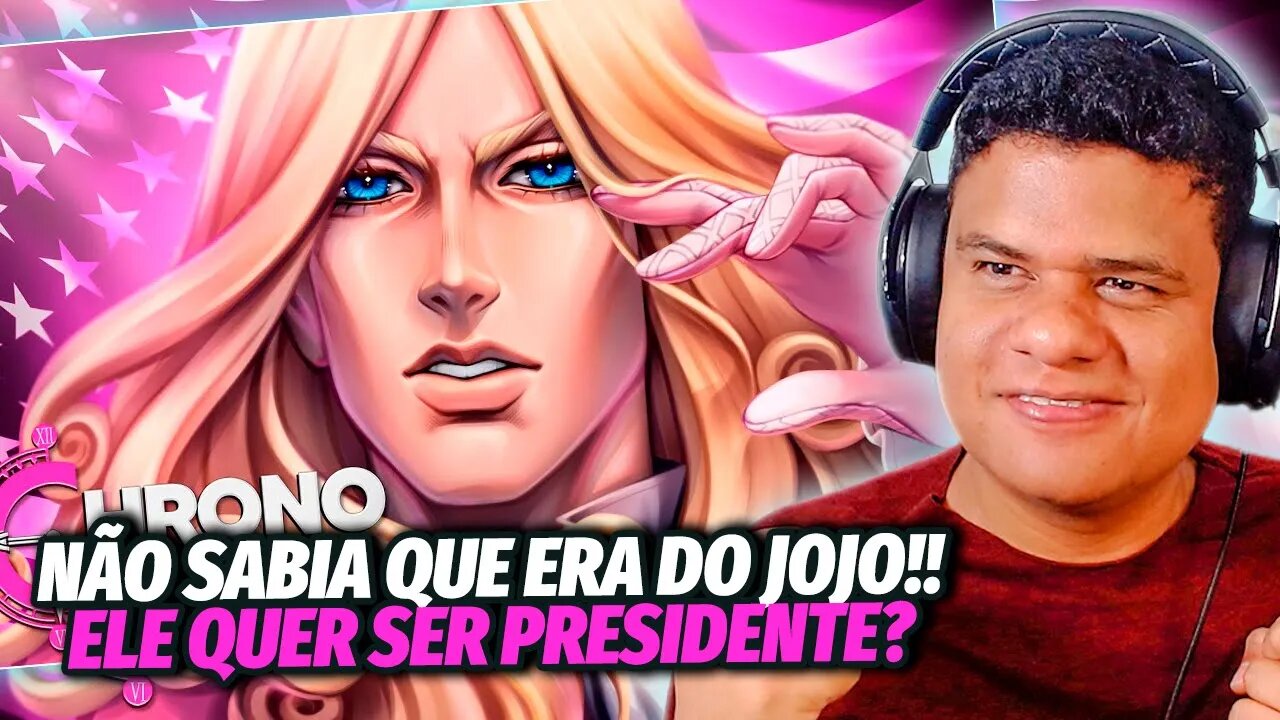 (NÃO SABIA!!) REAGINDO a FUNNY VALENTINE (Jojo's Bizarres Adventure) - INTOCÁVEL | React Anime Pro