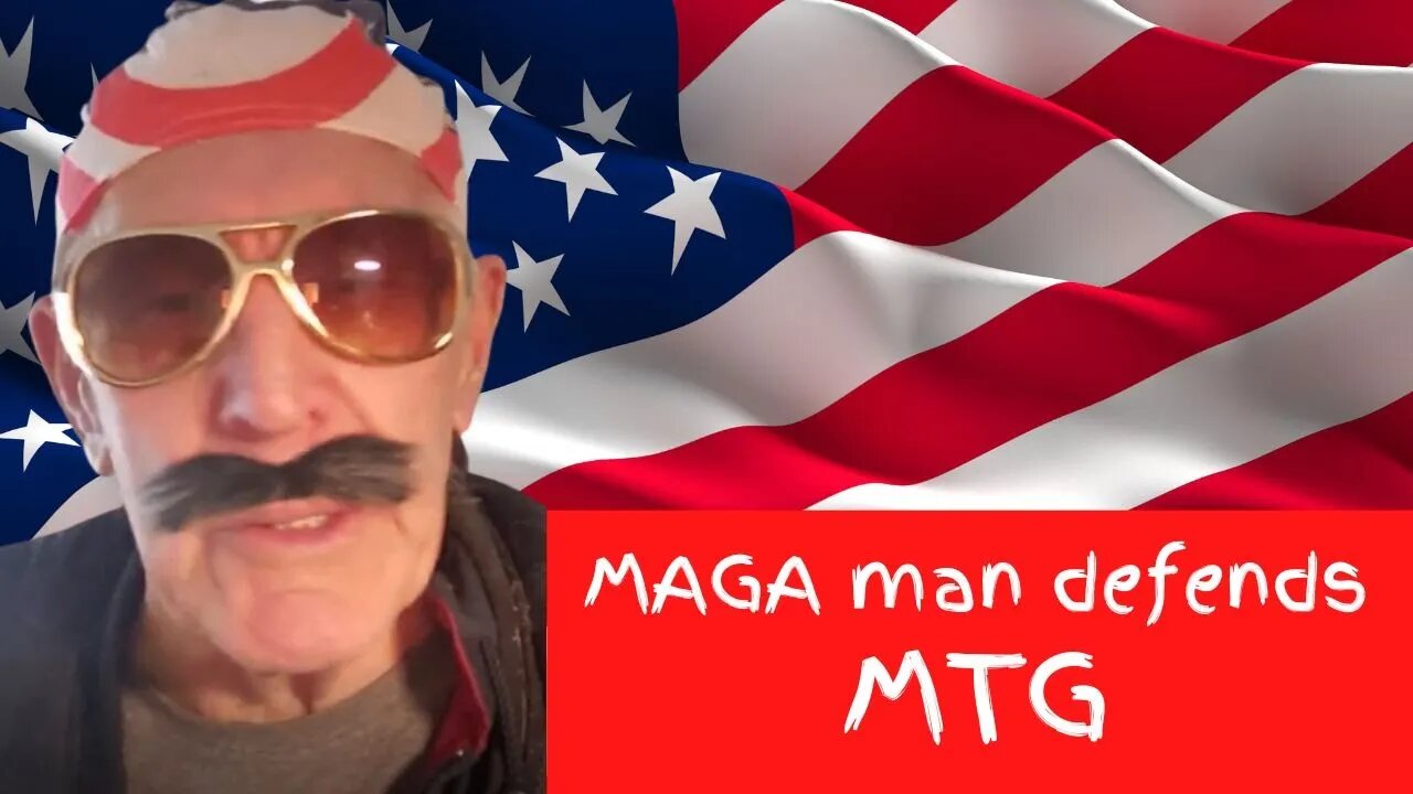 MAGA man stands up for MTG