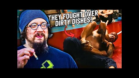 Sam Hyde Watches MMA Guys Fight Over Dirty Dishes