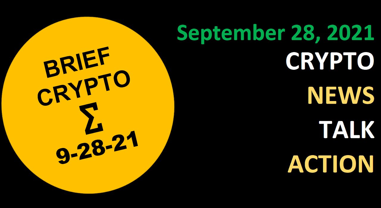 Crypto News Talk Action 28 September Bitcoin BTC Ethereum ETH Cardano ADA Solana SOL DOT