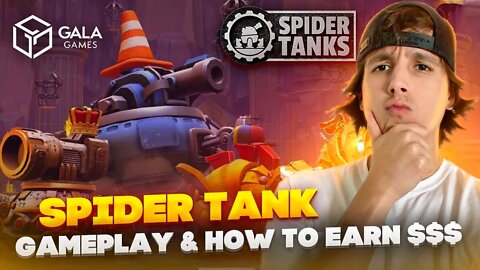 SPIDER TANK NEW GAMEPLAY! HOW TO EARN?