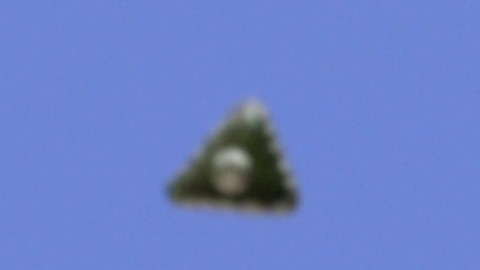Camera Captures Strange Object In A Cornfield