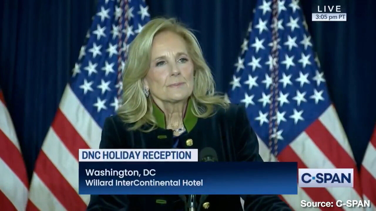 Irony Alert! First Lady Jill Biden Claimed That The Democrat Party "Chooses" Leaders With Integrity