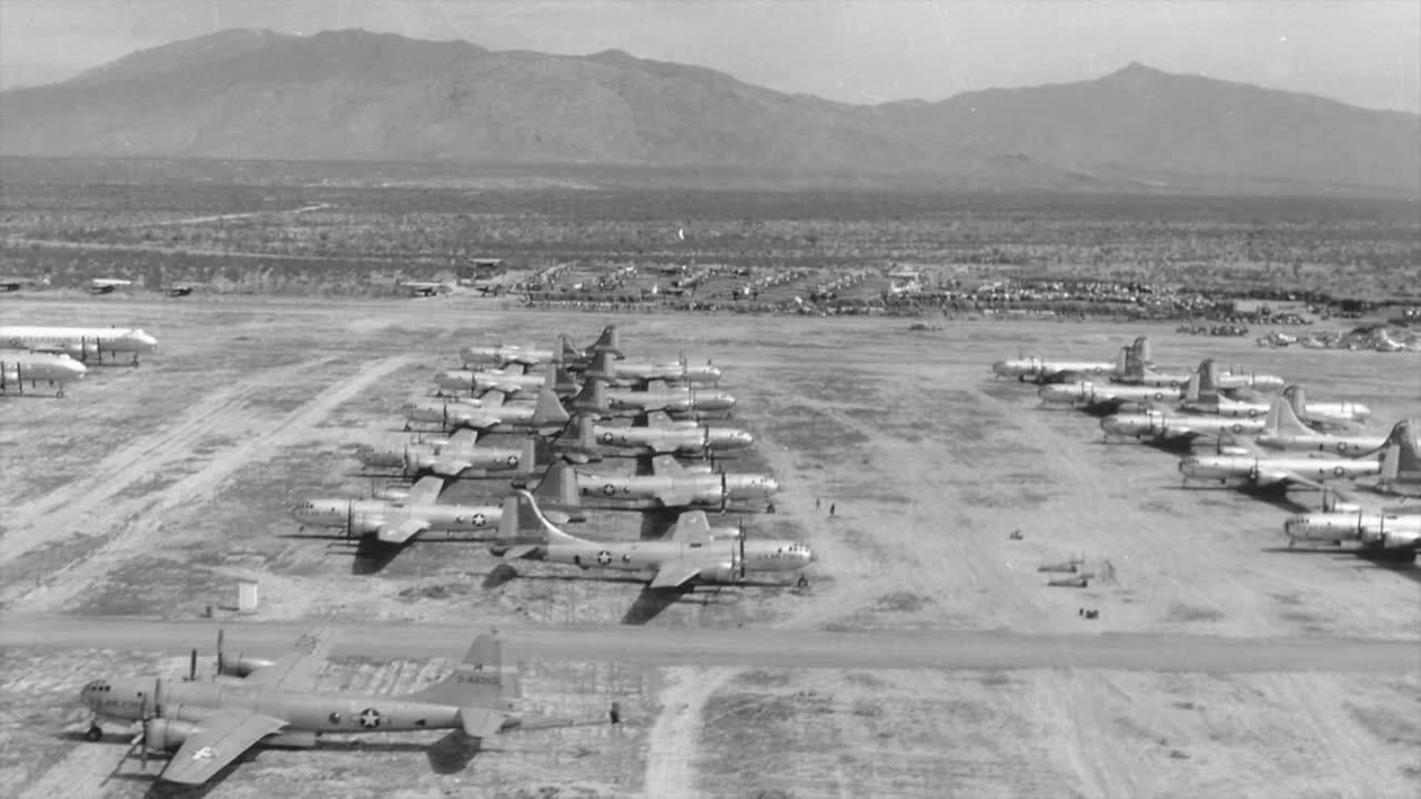 Davis-Monthan Boneyard marks 75 years of storing warplanes