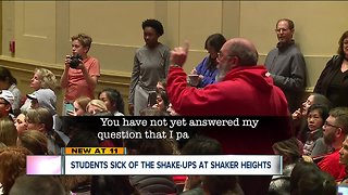 Students sick of the shake-ups at Shaker Heights