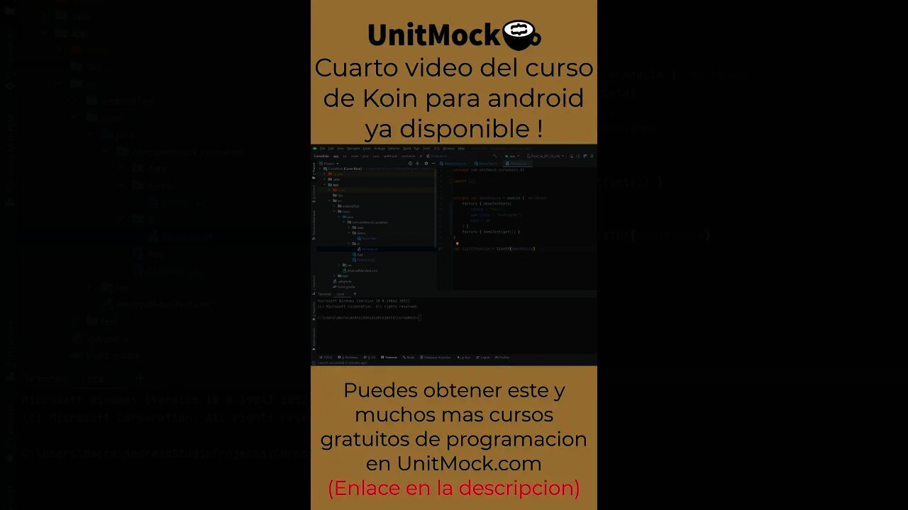 Android Koin DI pasar parametros en el Inject, sabes como hacerlo? | UnitMock.com #Shorts