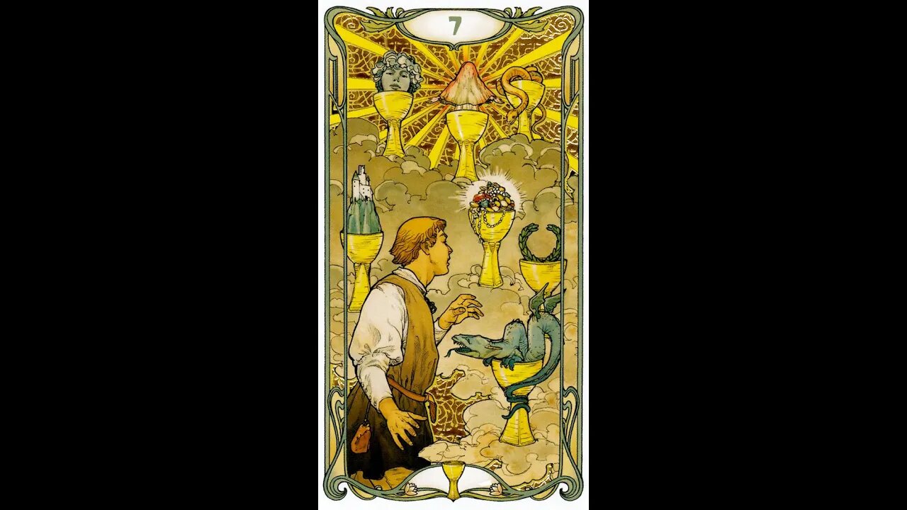 Golden Art Nouveau Tarot Gallery