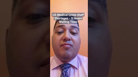 #US #Medical #Crisis #Staff #Shortages - 5 Hours Waiting Time https://t.me/IndependentNewsMediaChat