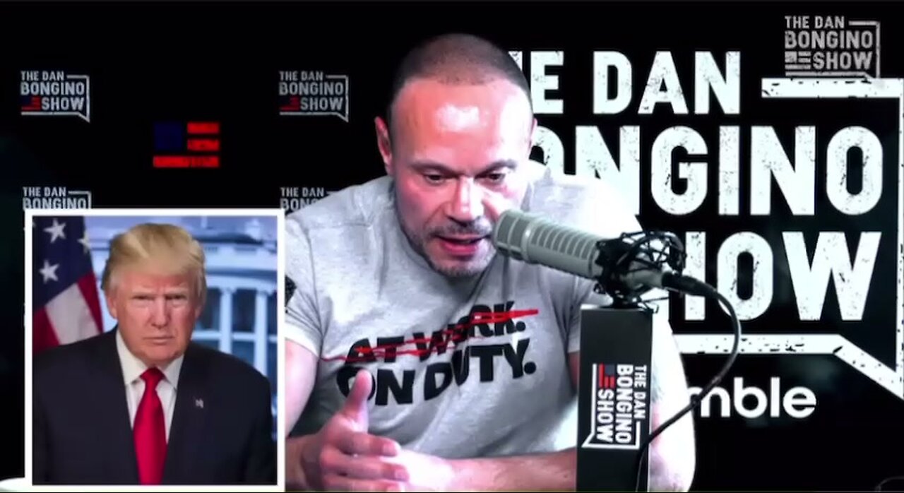 Dan Bongino Interviews President Trump Post Release Of Senate 'Amnesty & Country Destroying Bill'