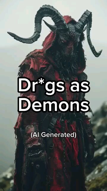 ai does drugs as demons