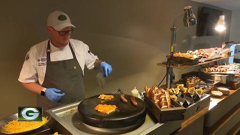 New food at Lambeau