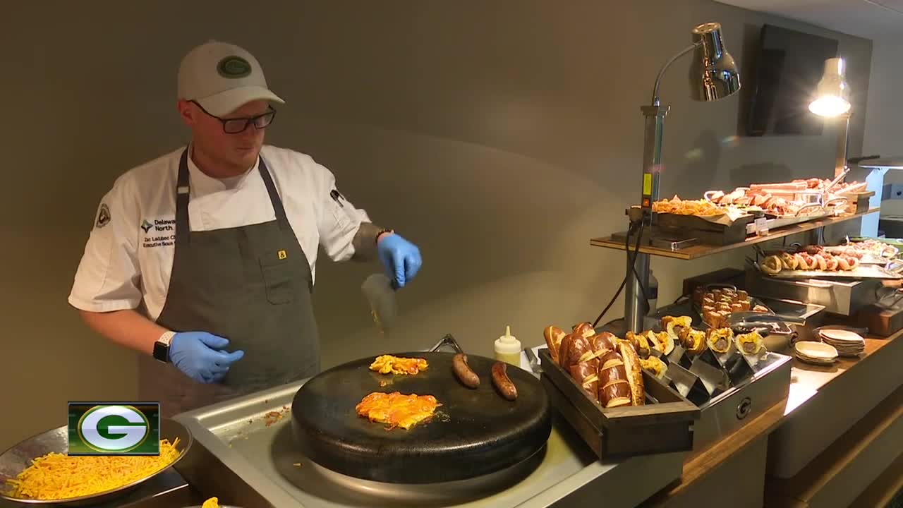 New food at Lambeau