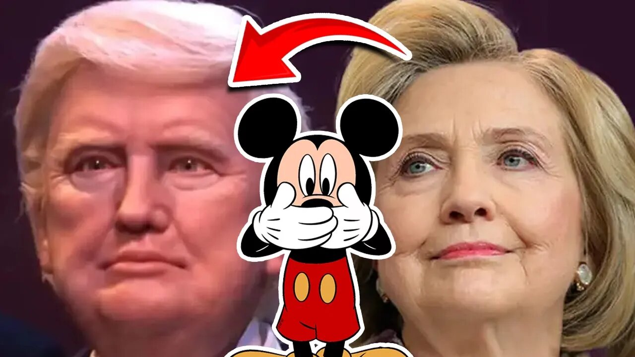 Disney Turned Hillary Clinton Into Donald Trump?!