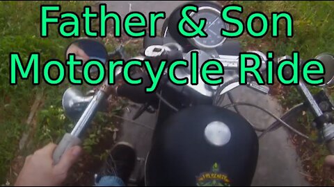 Motorcycle Ride: Father And Son Indian River Florida