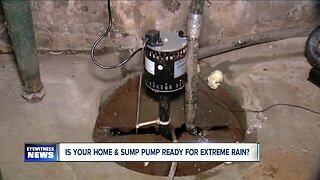 Is your home and sump pump ready for extreme rain?